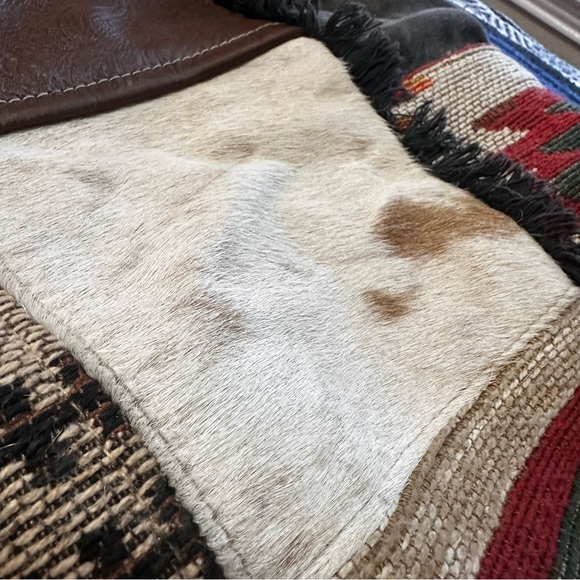 Myra weekender patchwork shoulder bag - Picture 12 of 12